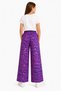 53905-26 Girl's Be Happy Printed T-Shirt & Patterned Wide-Leg Pants Two-Piece Set – Summer Casual Stylish Combination - 8