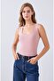 Women's Square Neck Thick Strap & Cotton Stretchy Bodysuit - 2