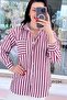 Striped Viscose Shirt 6Y194 - 3
