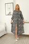 Plus Size Cotton Shirt Dress - 7