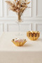 4-Piece Serrated Gold Sugar Bowl Coffee Side Serving Bowl - Decorative Bowl - 2