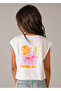 Girl's Printed Sleeveless T-Shirt 6014 - 2