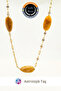 Natural Stone Handmade Agate Necklace - with Delicate Steel Chain - Elegance and Energy - 3
