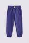 Mojo Girls' Cotton Sweatpants for Ages 2-7 Purple - 3