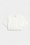 İts Basic Women's Crop Balloon Fit T-Shirt - 3