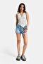 İts Basic Women's Shiny Stone Design Blouse - 2