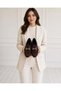 Mona Guaranteed Metal Buckle Leather Women's Loafer Casual Shoes - 3