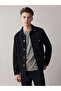 Trendlucky Long Sleeve Boy's Jean Jacket with Difference in Color