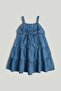 Blue Chambray Occasion Dress