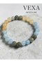 Natural Stone Bracelet |   Lucky, Money, Happiness, Stress and Energy Bracelets |   Special Card Gift - 8