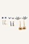 Women's 6-Piece Earring Set H4349Axns