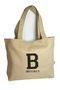 Bej Harfli Tote Bag (B)