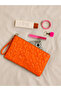 Orange Star Quilted Clutch Bag 🧡 - 2