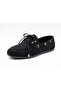 Women's Suede Lace-Up Ballet Flats - 2