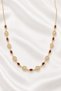316L Steel Gold Red and White Zircon Stone Vip Station Pendant Antiallergic Non Tarnish Women Necklace - 3