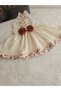 Muslin Dress with Bow Detail - 3