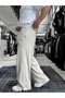 Beige Cut-Cut Ribbed Tracksuit Es-80-12 - 4