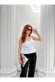 Women's White Knitwear Undershirt Frv0176