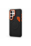 Magnetic Matte PU Case for Samsung Galaxy S26 Ultra - Mag-Safe, Leather Texture, Shock-Resistant - Black