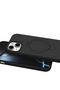 Ilkeshop New iPhone 15 Plus Regal Magsafe Stand Cover (144952) - Black - 4