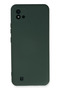 Ilkeshop New Realme C11 2021 Case Nano Velvet Silicone - (202843) Dark Green