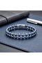 100% Natural Hematite Stone Men's Bracelet - Velvet Gift Boxed - Premium Quality - 4