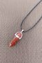 Red Jasper Natural Stone Pendant Precious Stone Pendant Nail Cut Pendant Natural Original Stone Pendant - 5