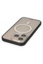 Ilkeshop New iPhone 14 Pro Case Grand Magneticsafe Cover (221408) - Black - 3