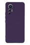 Ilkeshop New Mi 12 Lite Case Nano Velvet Silicone (230207) - Purple