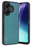 Ilkeshop New Redmi 13 4g Case Aras Leather Cover - (123418) Green