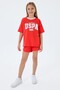 Girl's short set, double yarn, 100% cotton - 7