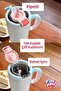 Tumbler 1200 ml Single Lid Dual Use with Straw Comfortable Drinking Handle Stainless Steel Thermosffvgn1114-12 - 2