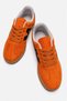 Women's Double-Faced A-Li Skin Sports Shoes Orange Black - 3