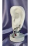 Eye Detailed Triple Earring Set - 3
