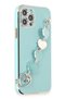 Ilkeshop New iPhone 12 Pro Case Esila Silicone - (204543) Water Green - 3