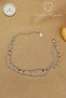 316L Steel Anklet - 2-Piece Combination Colorful Bar Chain 316L Steel Anklet 20+5cm - 3