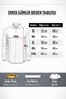 Plus Barcode Long Sleeve Slim Fit Men's Stretchy Shirt - 7682 - 4
