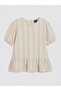 Original Striped Girls' Ruffle T-Shirt - 3