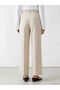 Nevavm Pleated Women's Fabric Trousers with a Difference - 3
