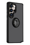 Zengemtx Galaxy S26 Ultra Montreal Silicone Cover with Ring (131424) - Black - 2