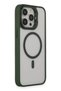 Zengemtx iPhone 15 Pro Case Roblox Lens Magsafe Stand Cover - (135440) Dark Green - 2
