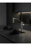 Corda Brushed Steel Flexible Spout Kitchen Faucet - 3