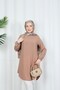 Stone Detailed Sleeve Tunic Taba Hnt7518 - 5