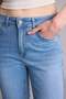 High Waist Pocketed Jean Capri H6237Ax26Sm - 4