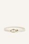 Women's Faux Leather Belt H9653Axns