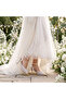 Dantele Metal Toe Detailed Lace Heeled Shoes