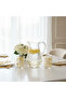 Luxury Clear Acrylic Jug with Gold Triangle Confetti Decorative Print – 22 cm - 3