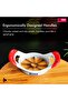 DC1679 Easy Grip Apple Corer & Slicer Stainless Steel Apple Cutter Divider Wedger with 8 Sharp Blades - 5