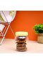 DC1486 500ml Plastic Round Storage Jar Air-Proof Transparent Jar Healthier Choice, Maximum Freshness And Dishwasher Safe - 6