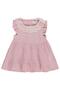 Collared Lace Dress for 6-18 Months - Powder